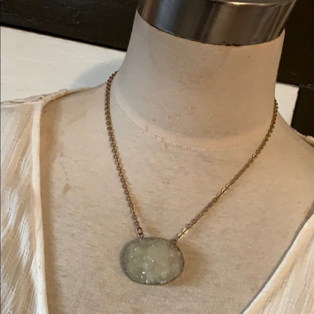 Crystal Druzy Good Necklace